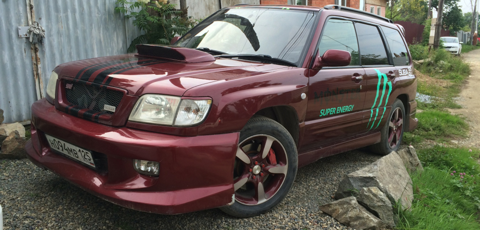 Subaru Forester SF цвет