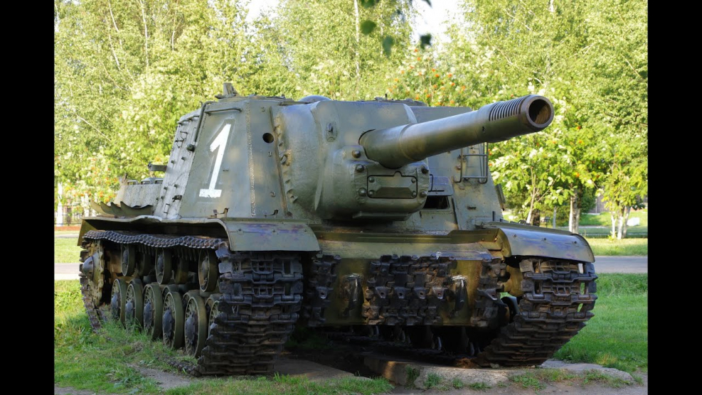 Танк ИСУ 152 зверобой