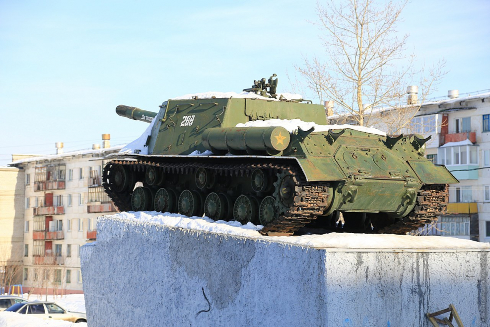 ИСУ 152 Великая Отечественная война