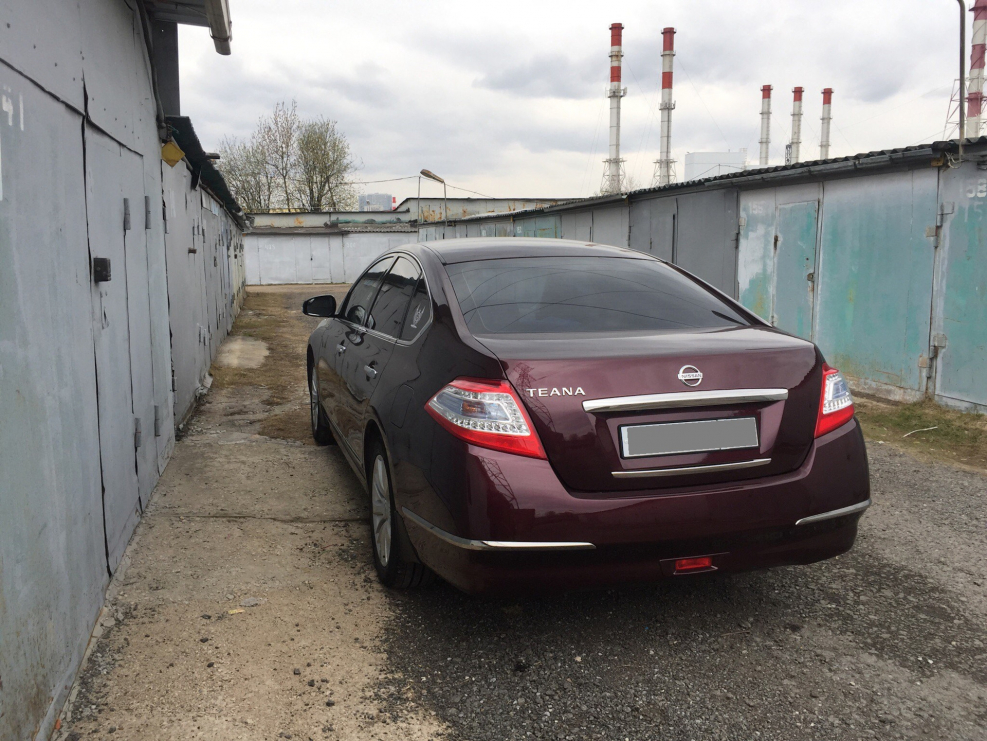 Nissan Teana j32 сзади
