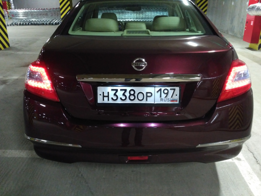 Nissan Teana 2015 зад