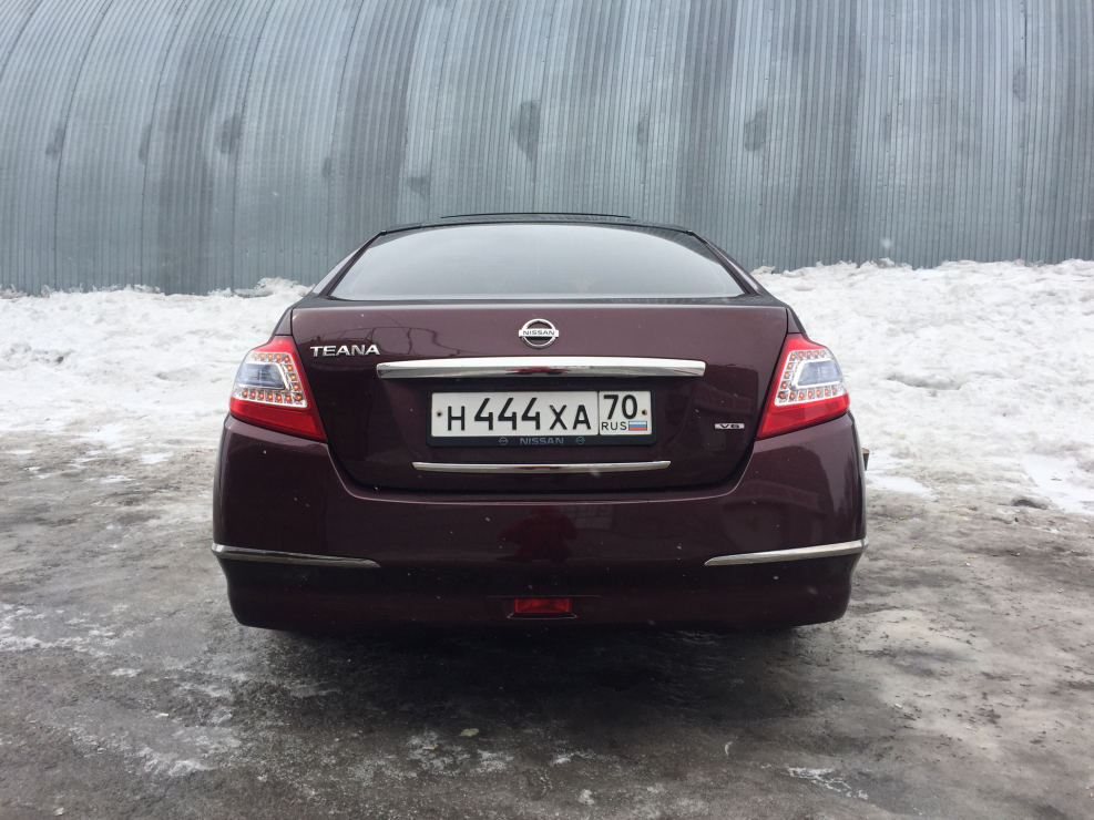 Nissan Teana j32 тонировка задних фар