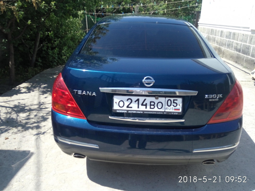 Спойлер Nissan Teana j32