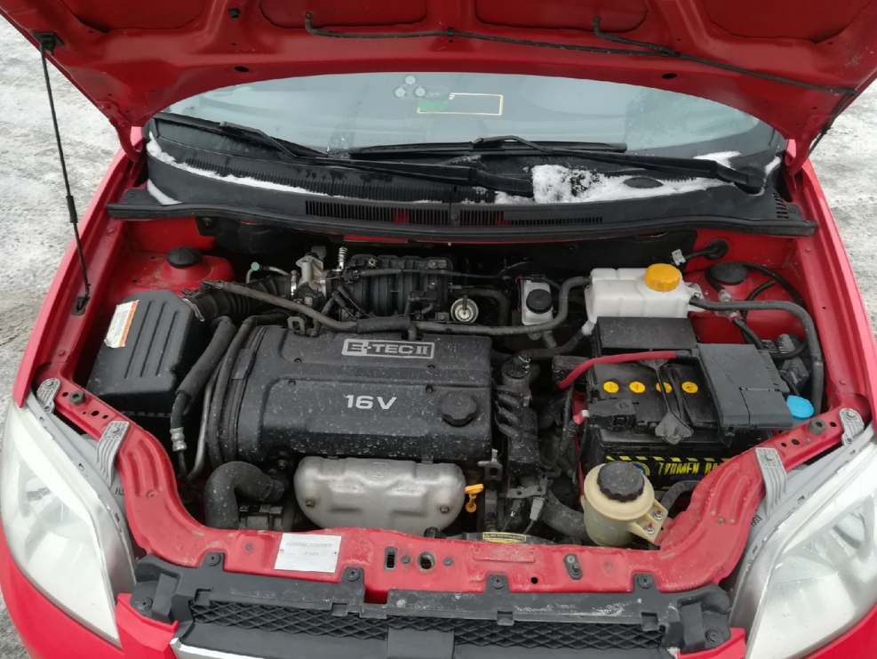 Chevrolet Aveo 2008 подкапотное