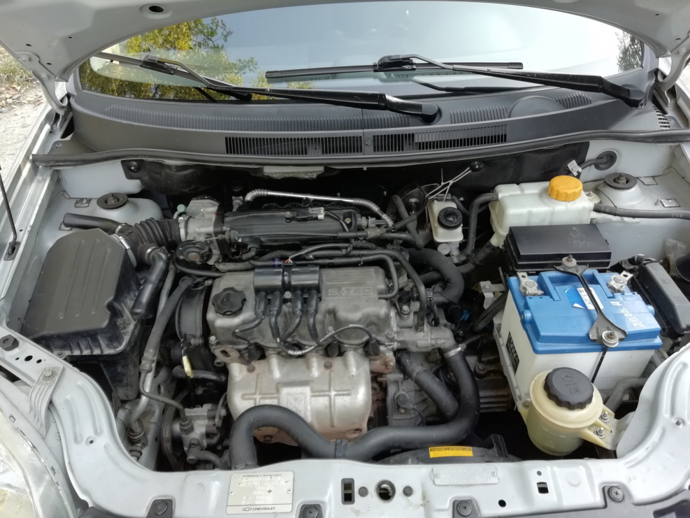 Движок на Шевроле Авео 1.2