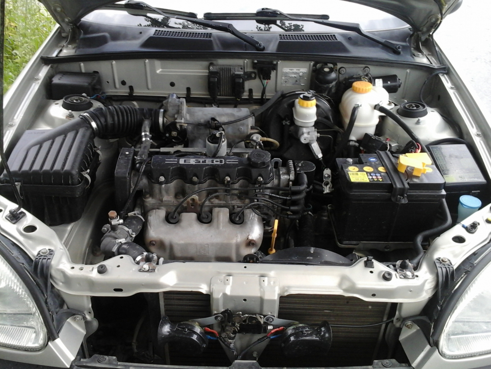 Chevrolet lanos под капотом