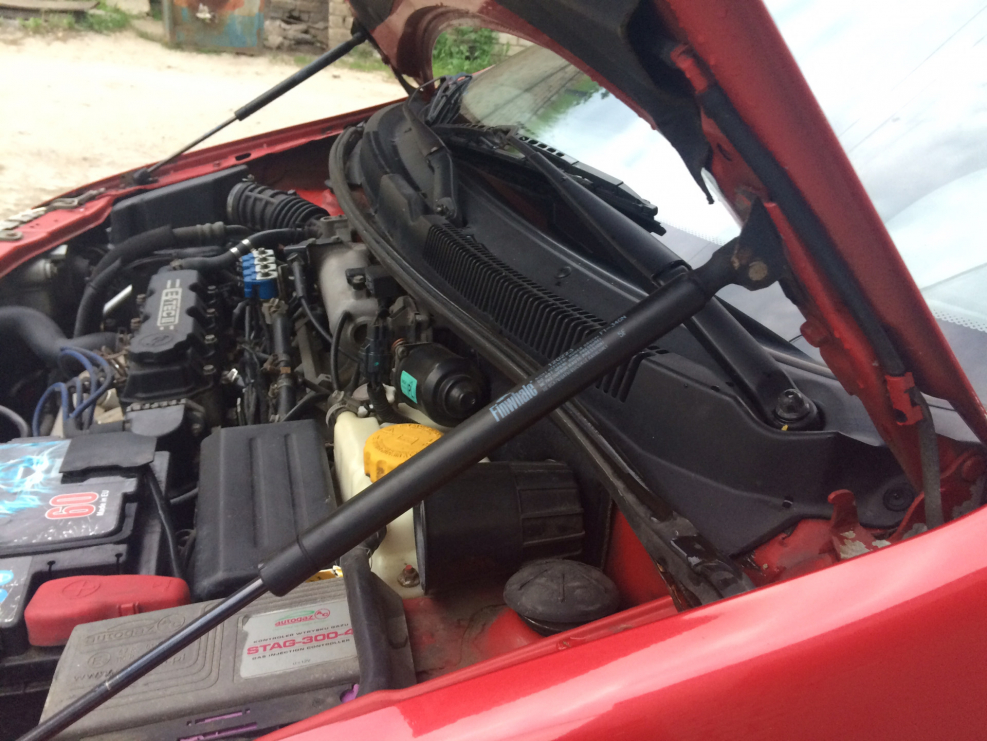 Концевик капота Авео т250