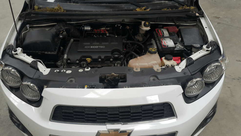 Chevrolet Aveo 2008 подкапотное