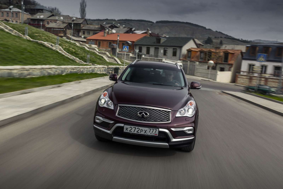 Инфинити qx50 серебристый