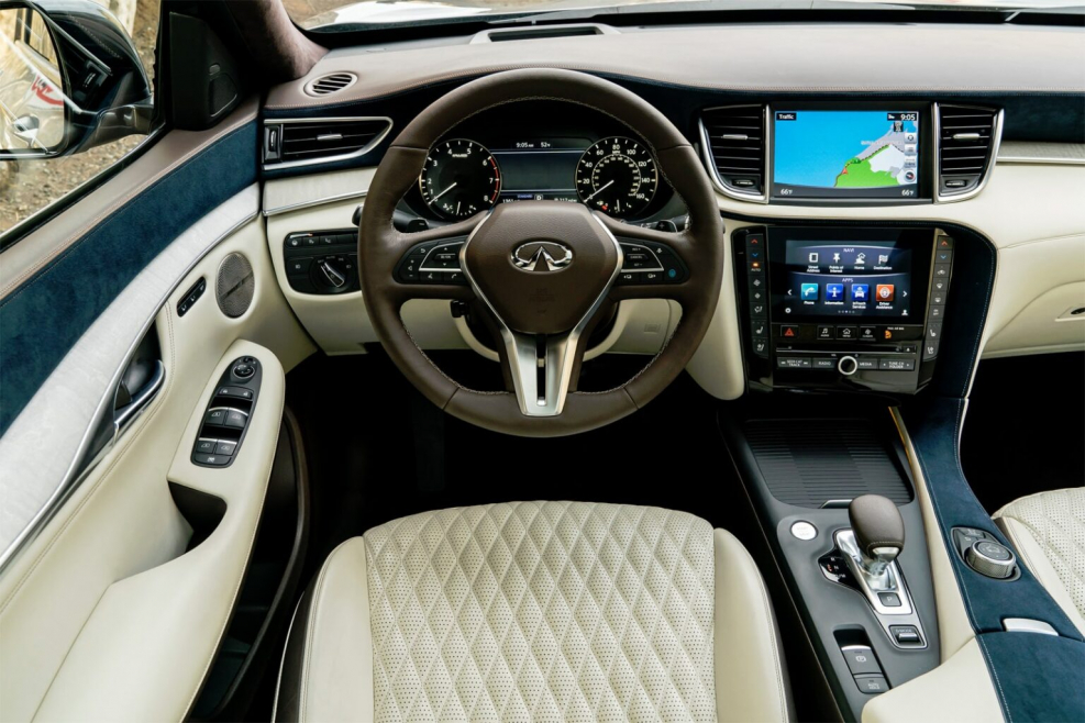Инфинити qx50 белая