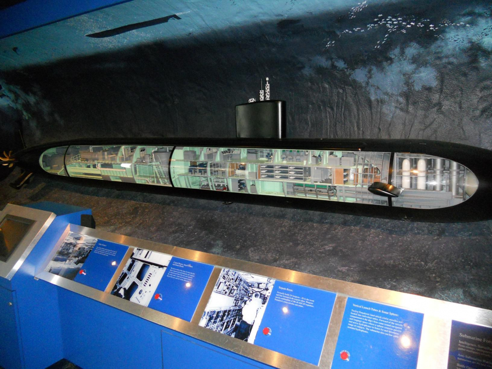 Los Angeles-class Submarine Cutaway