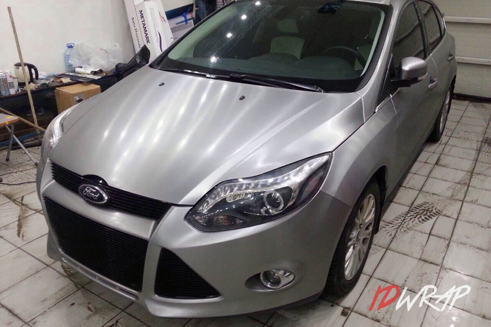 Focus 3 Ford серый матовый винил