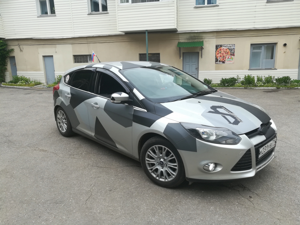 Форд фокус 3 камуфляж хэтчбек