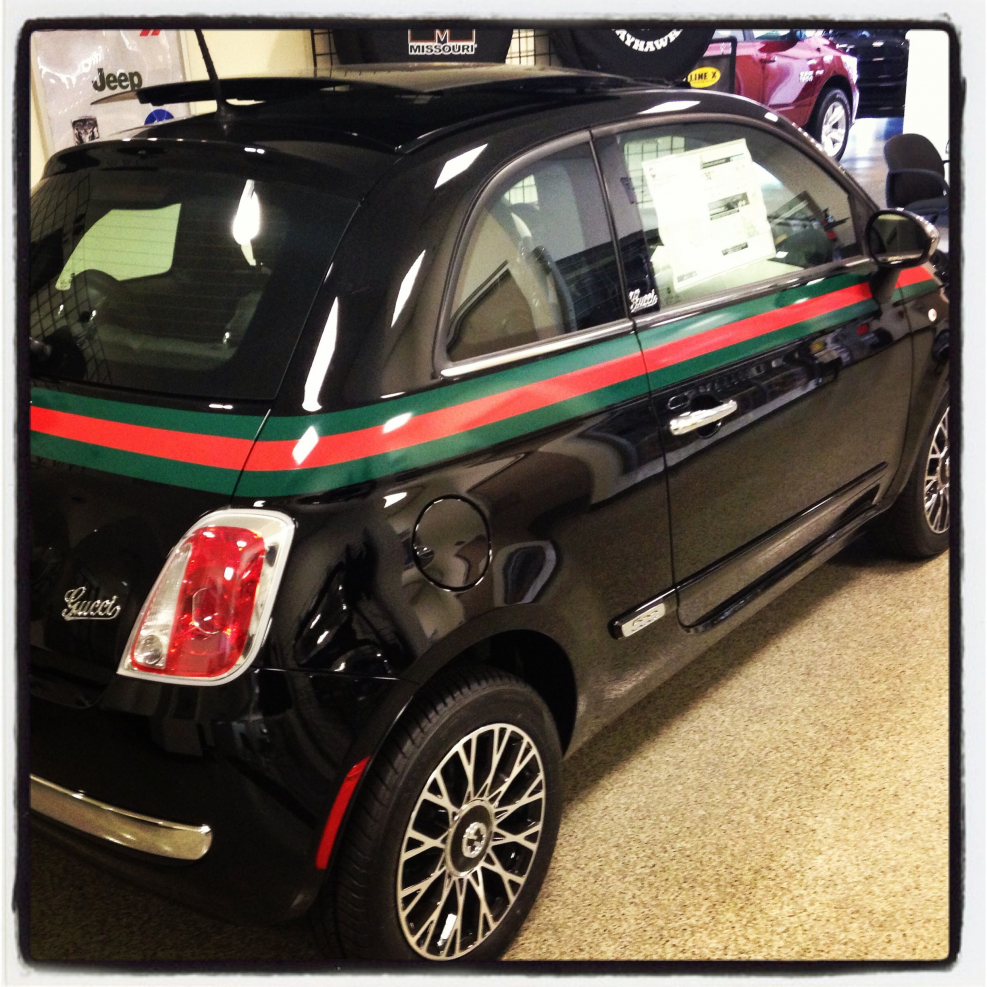 Fiat 500 x Gucci
