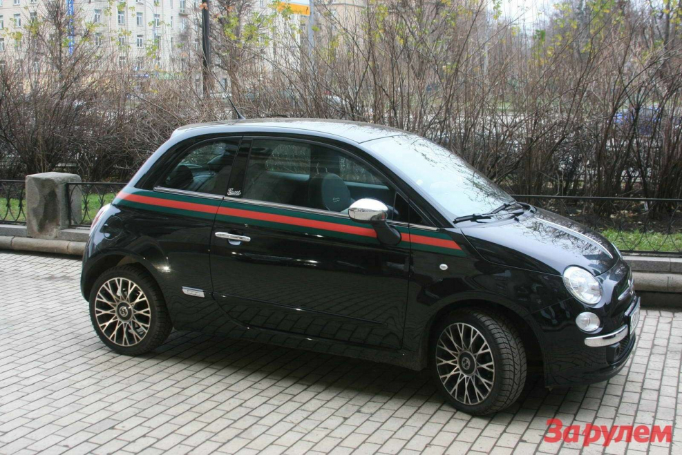 Fiat 500 Gucci салон