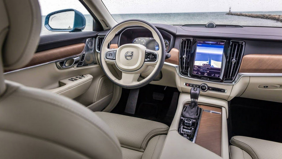 Новый Volvo s90 салон