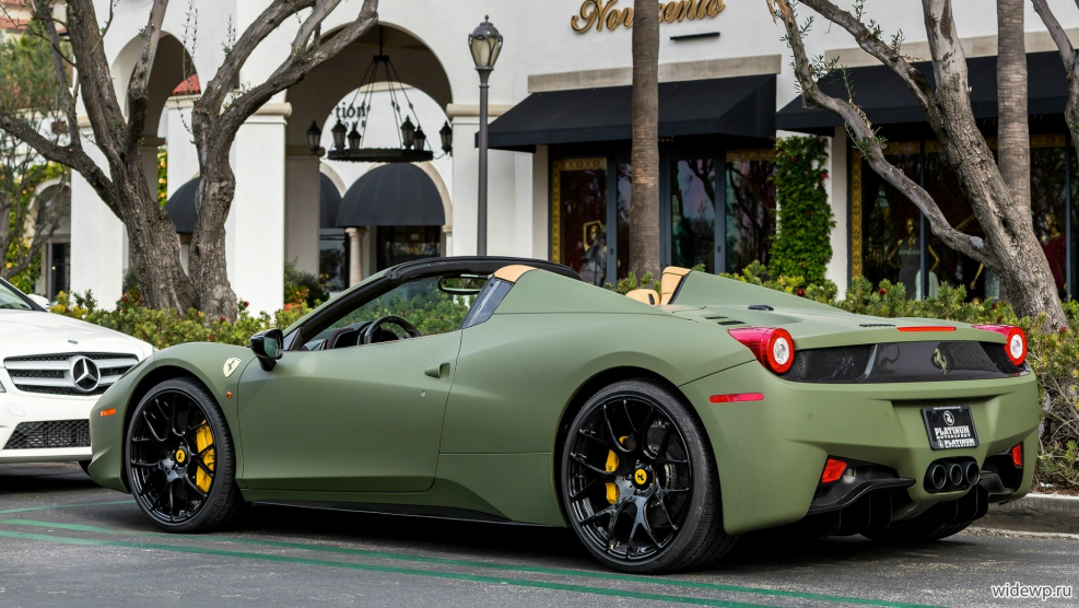 Феррари 458 матовая