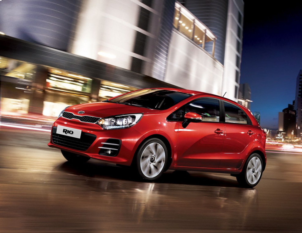 Kia Rio 2017 серая