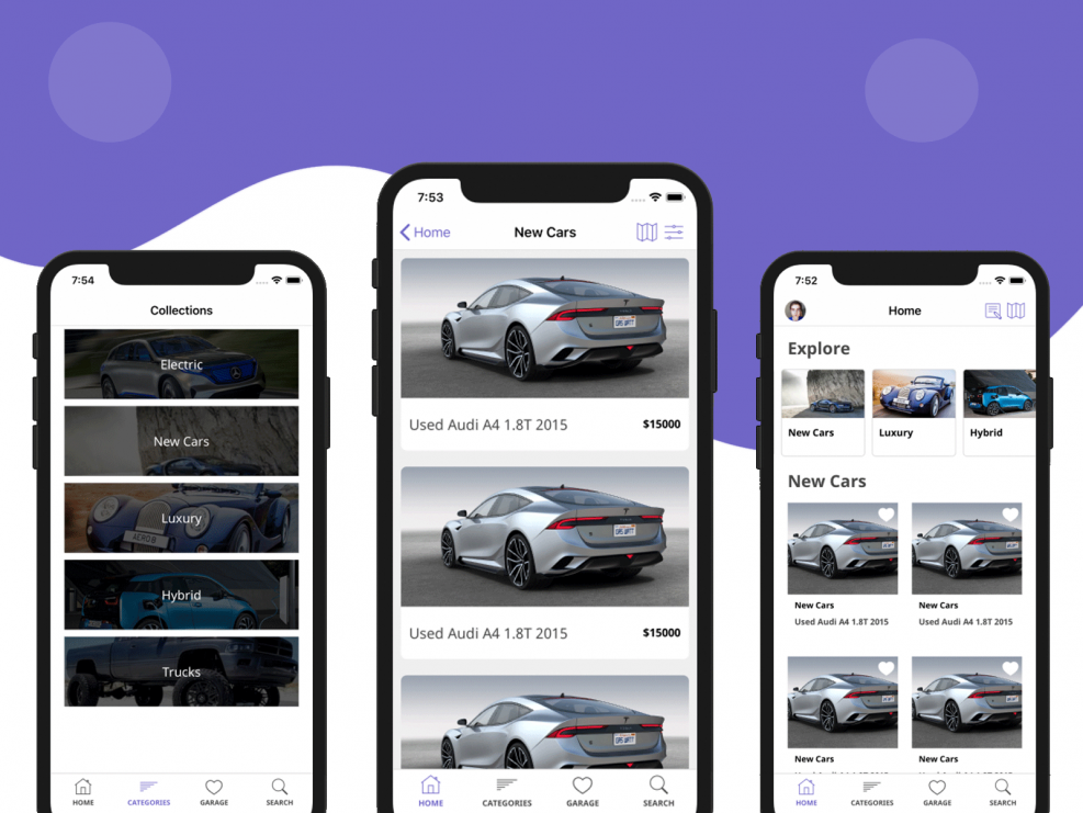 Swift car приложение
