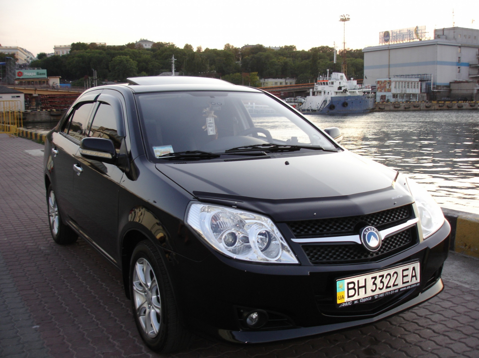 Geely MK 2013 черная