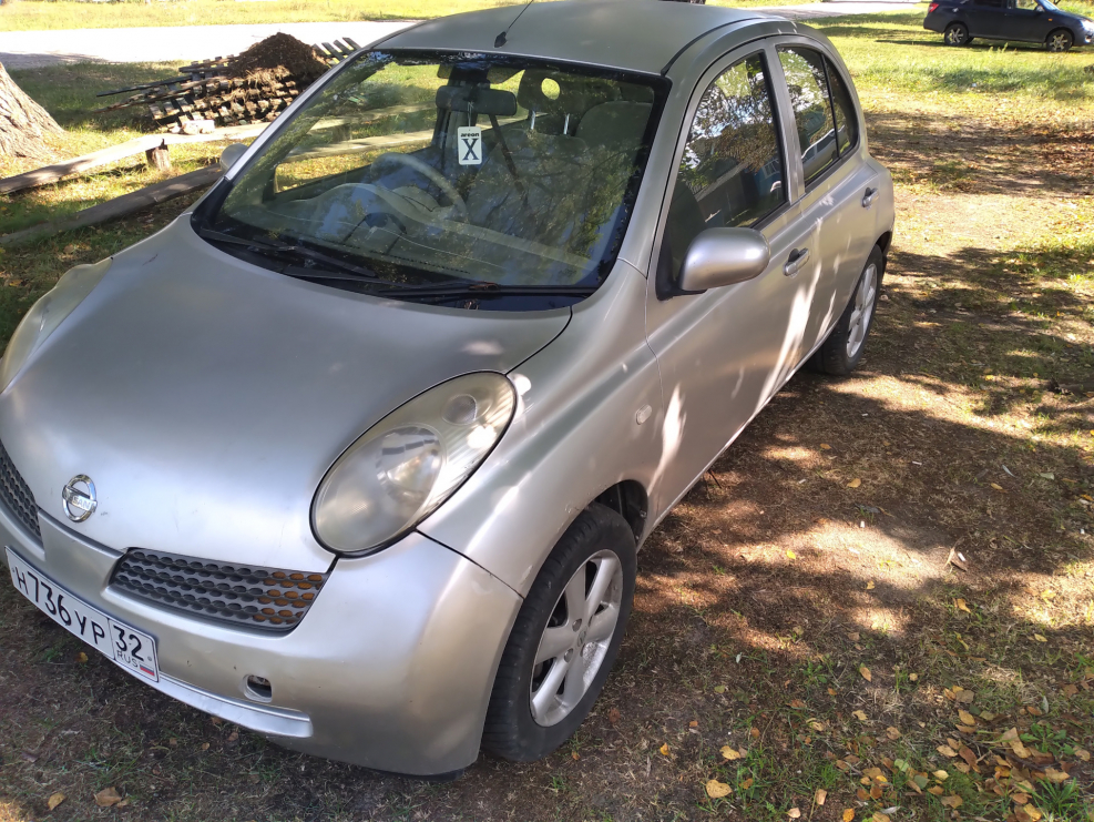 Nissan March k12 салон