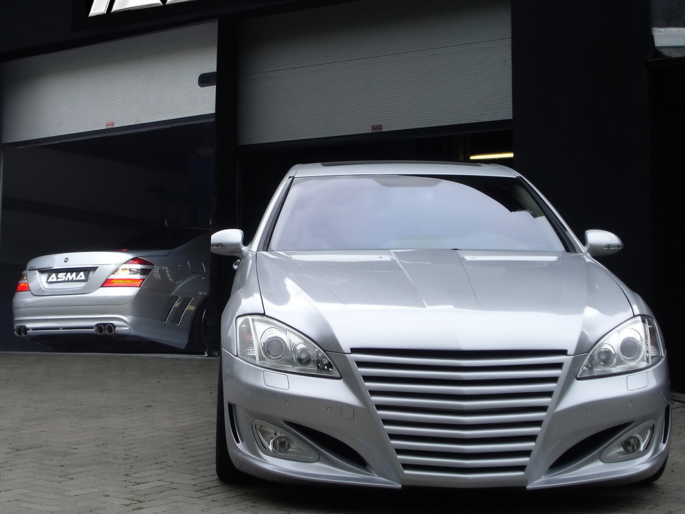 Мерседес s63 AMG 221 Рестайлинг