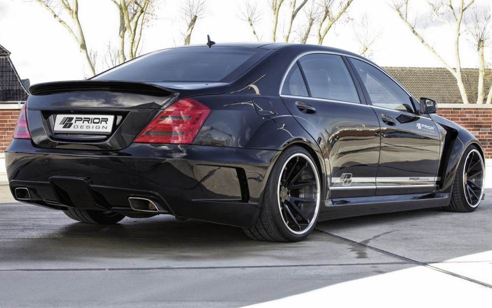 Mercedes w221 Wald Black Bison