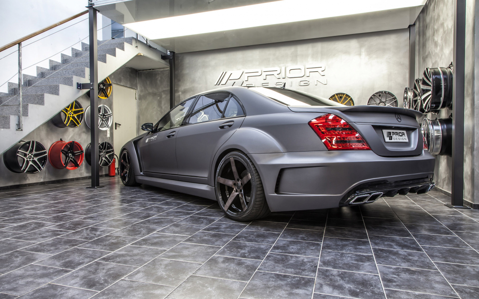 Mercedes Benz s class w221 Tuning