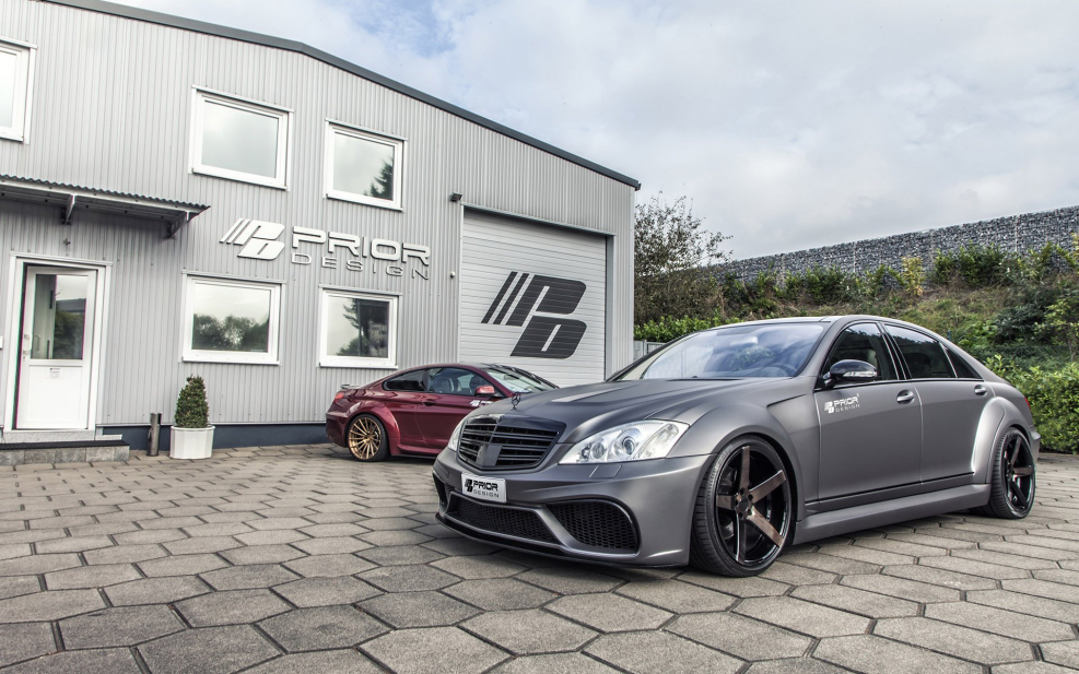 Mercedes w221 Wald Black Bison