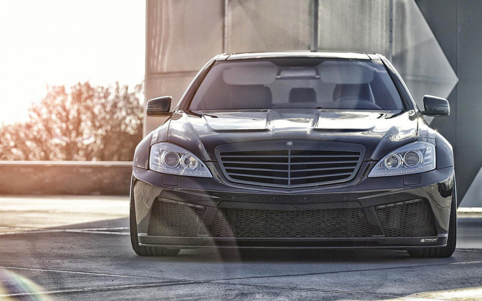 Mercedes w221 обои