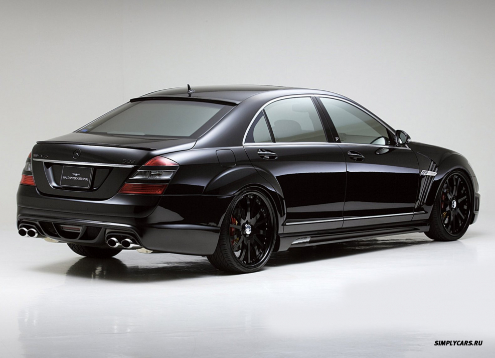 Mercedes Benz s class w221 Tuning