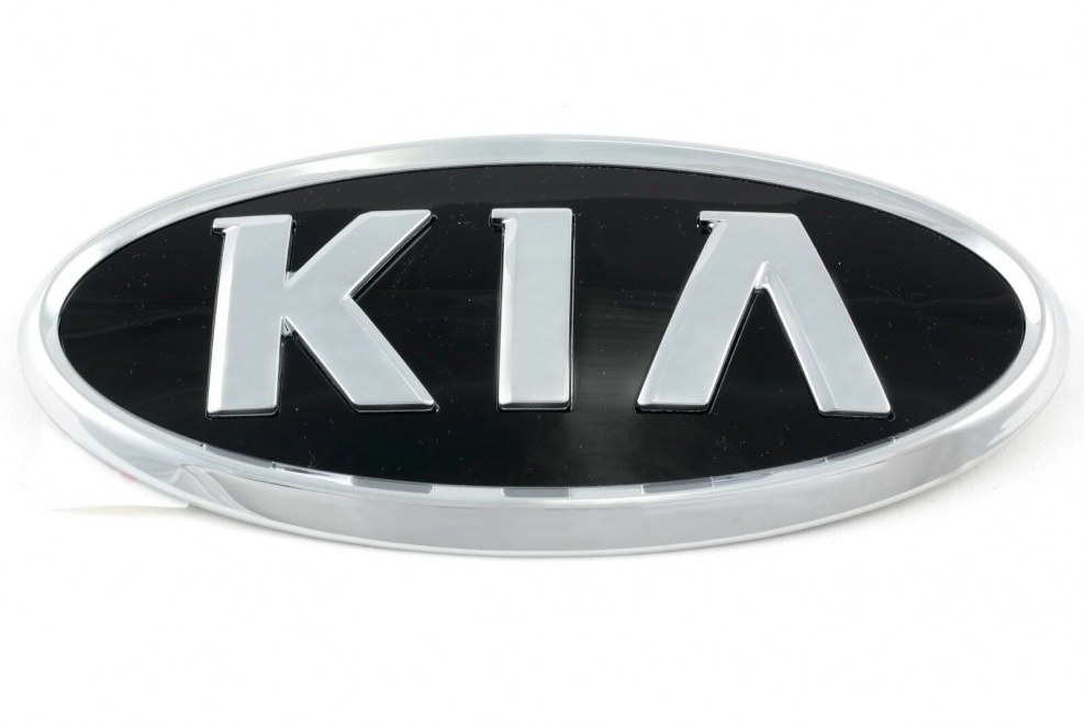 Эмблема kia black edition