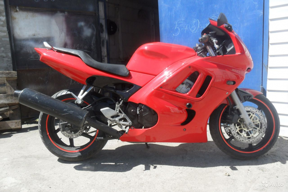Хонда СБР 600 ф3 красный