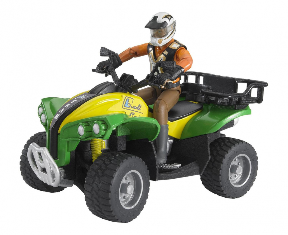 Квадроцикл с гонщиком Bruder 63-000