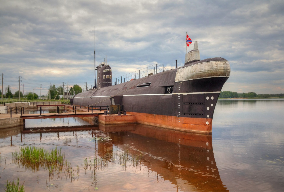 Подводная лодка б-440 (г.Вытегра)