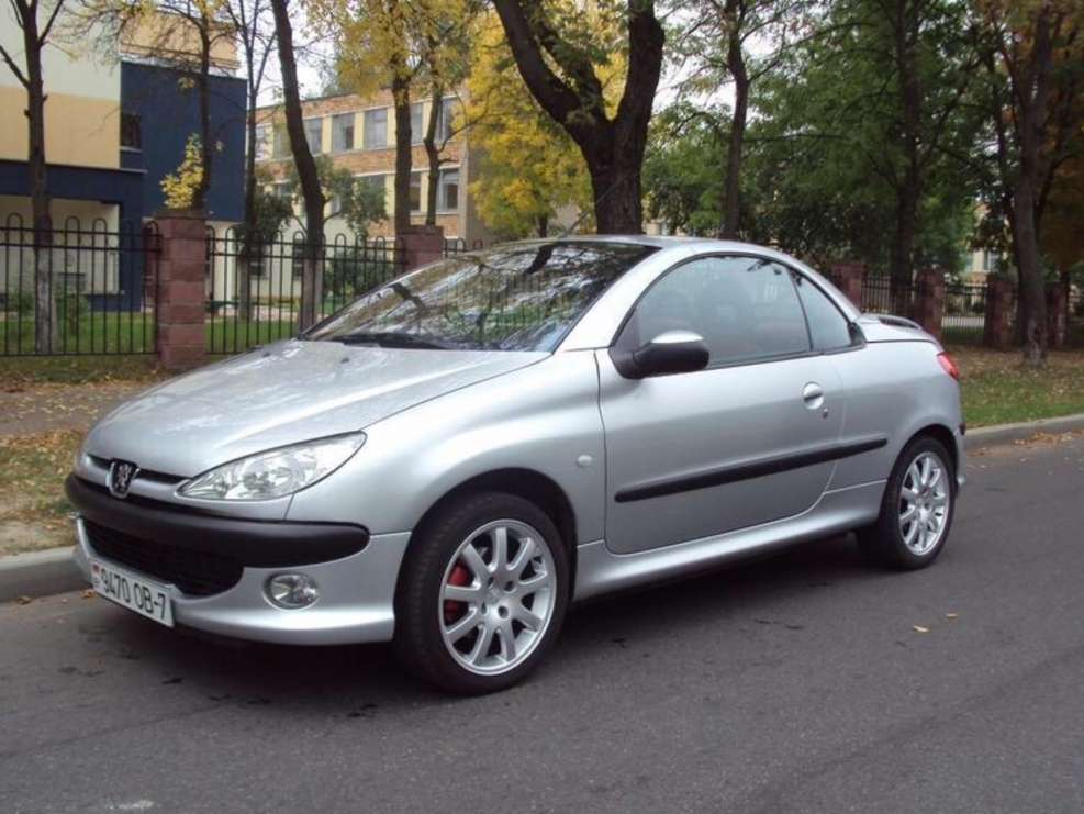 Peugeot 206 cc диски