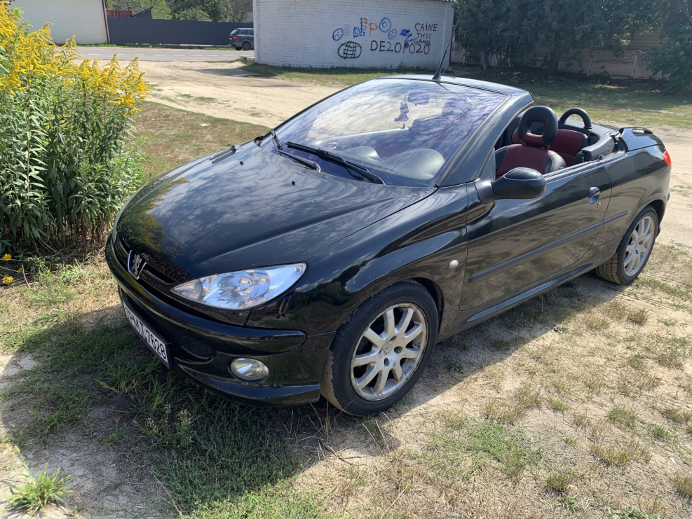 Peugeot 206 cc в пленке