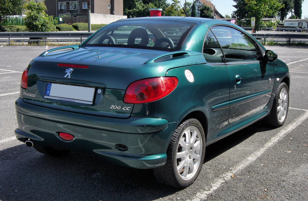 Peugeot 206 кабриолет