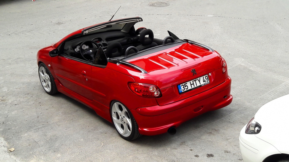 Peugeot 206 cc Modifiye