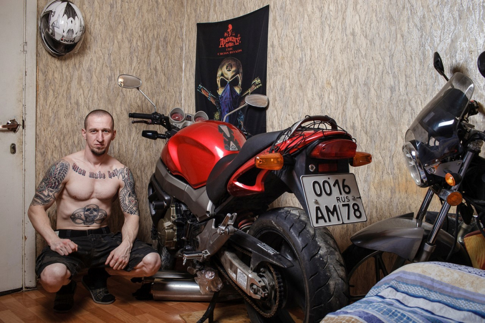 Лютый байкер