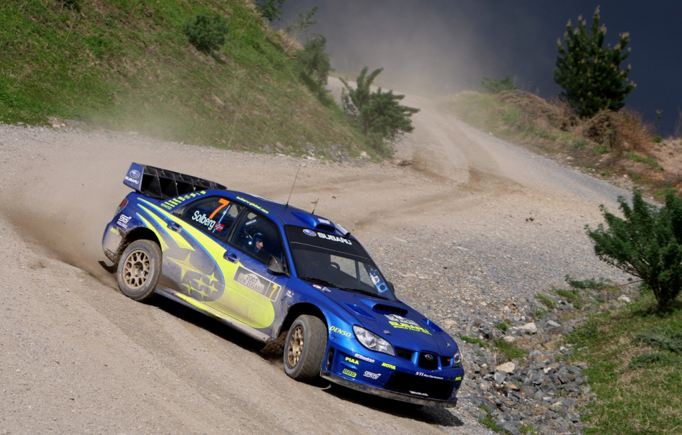 Раллийная Субару WRX STI