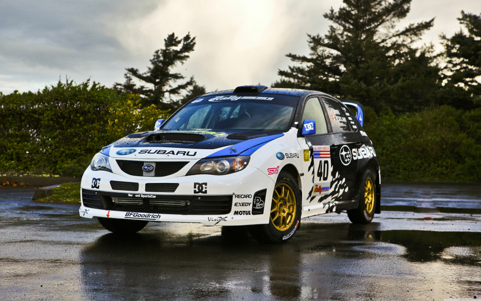 Субару Импреза WRX STI раллийная
