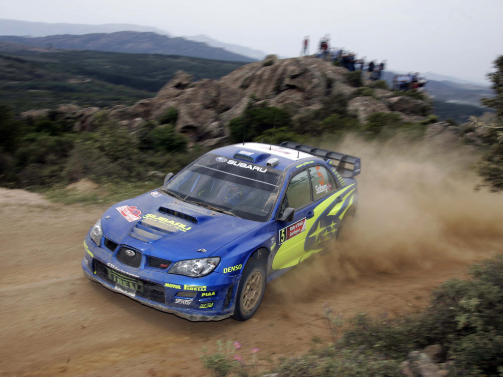 Subaru Impreza раллийная 2006