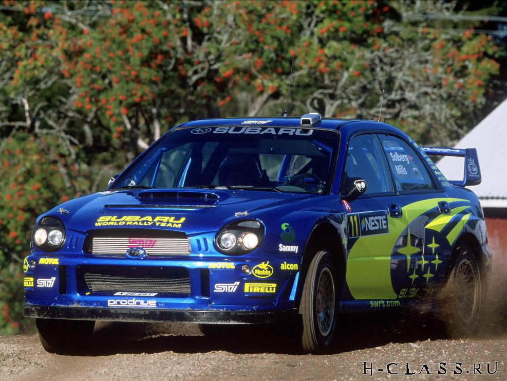 Subaru Impreza WRX STI WRC 2002