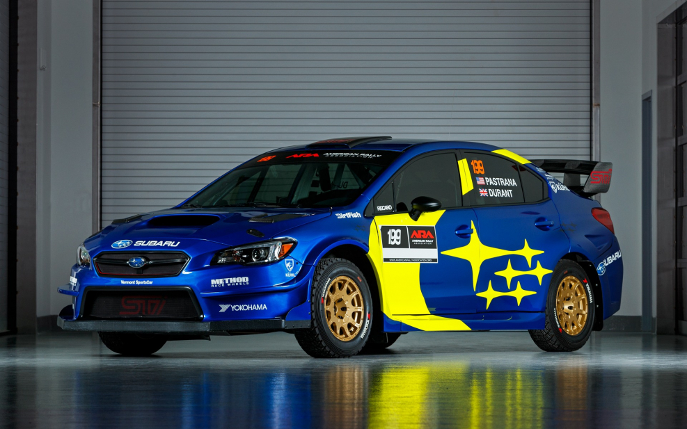 Раллийная Subaru Impreza WRX STI 2020