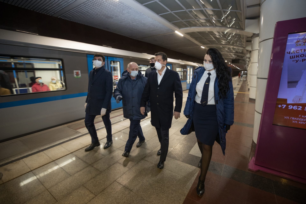 Новые вагоны метро Казань