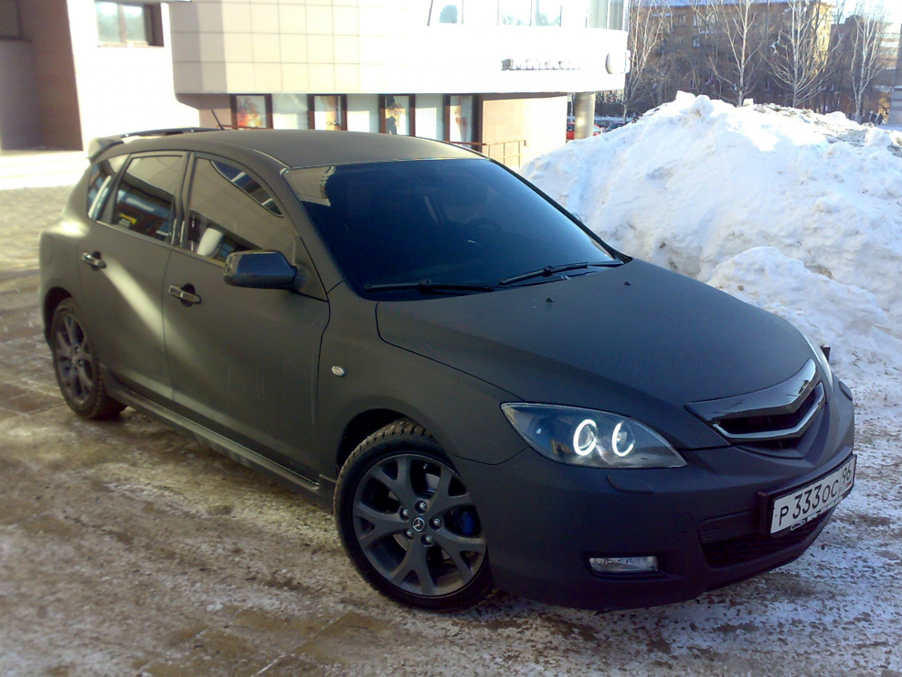 Мазда 3 2008 седан карбон