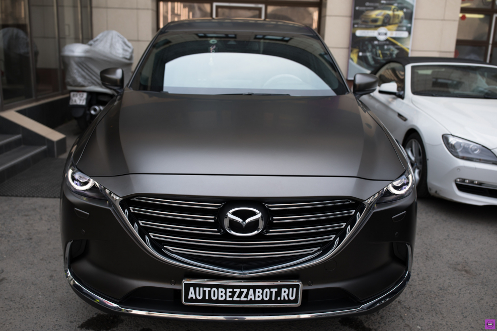 Mazda 6 черная матовая