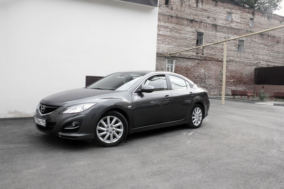 Mazda 6 2016 серая