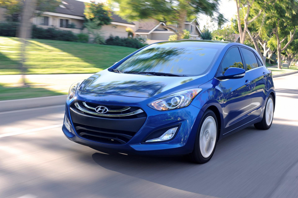 Hyundai Elantra 2017 черная